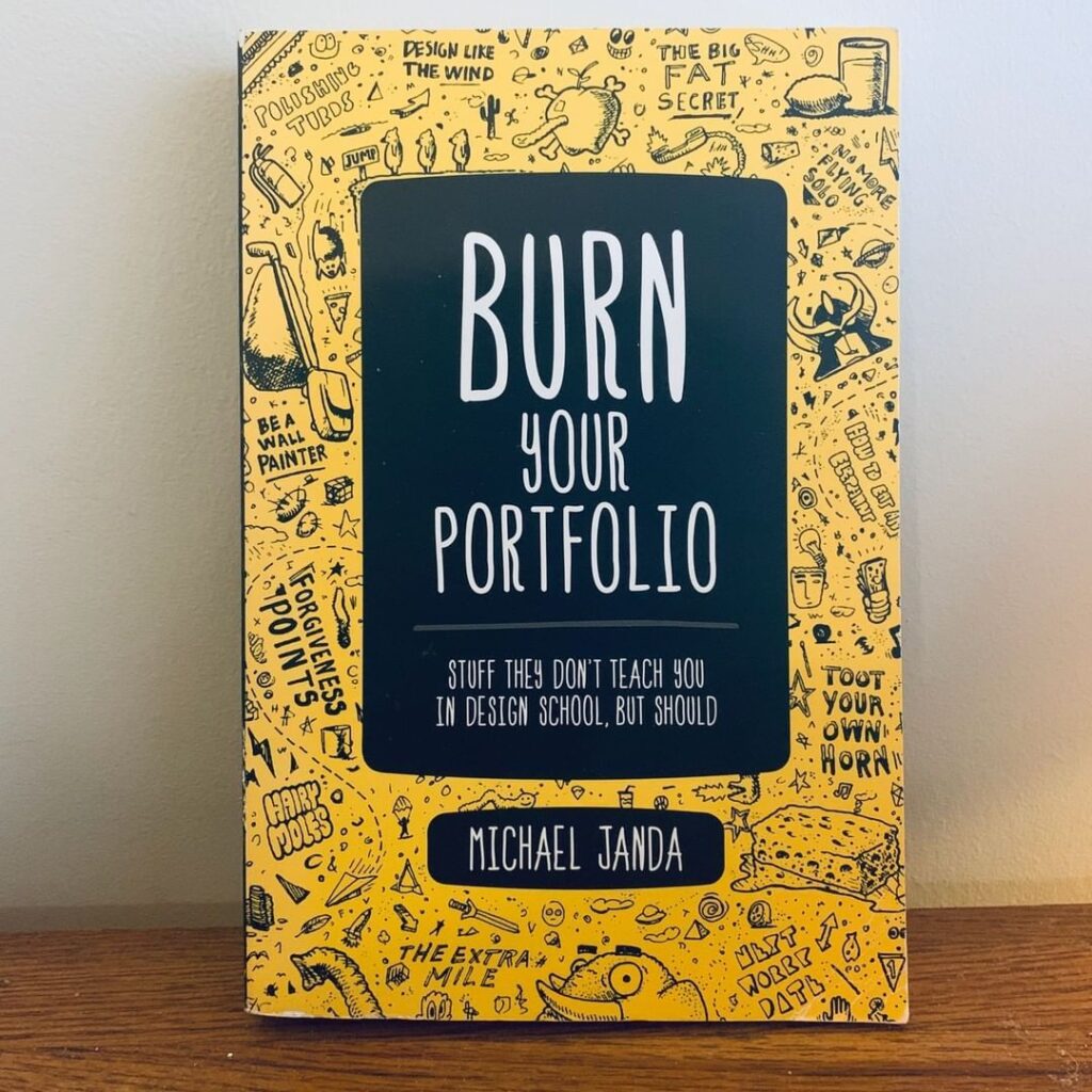 książka Michael Janda Burn Your portfolio