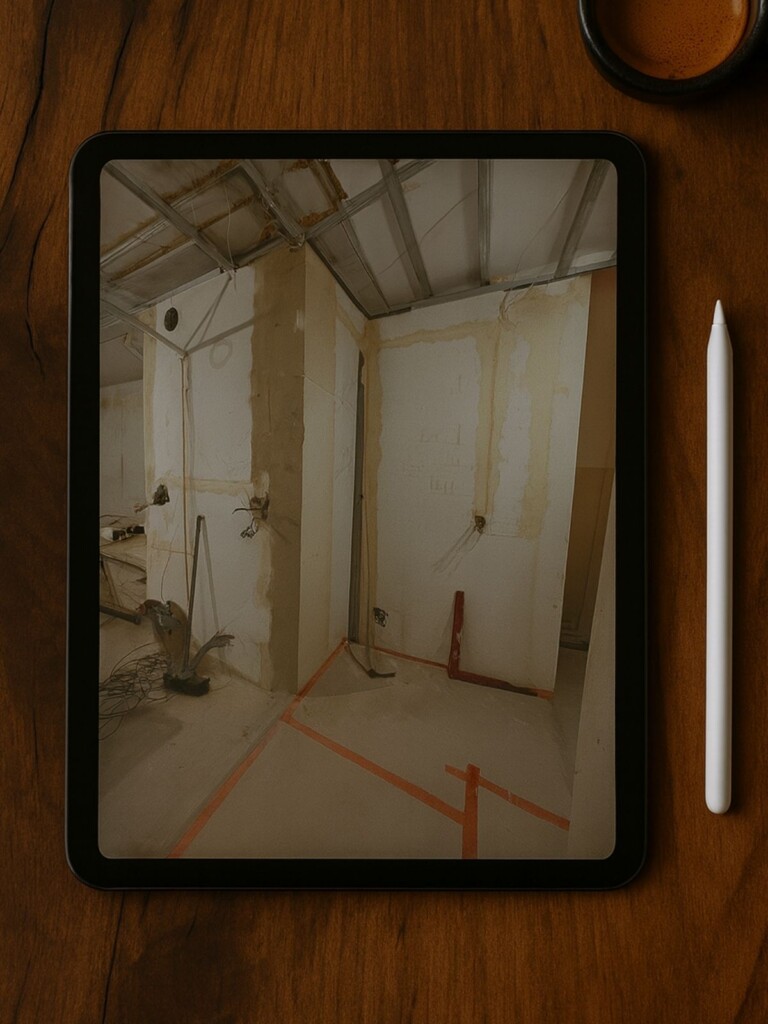 Koordynowanie prac wykonawców w ramach nadzoru autorskiego nad projektem wnętrz – Golden Room