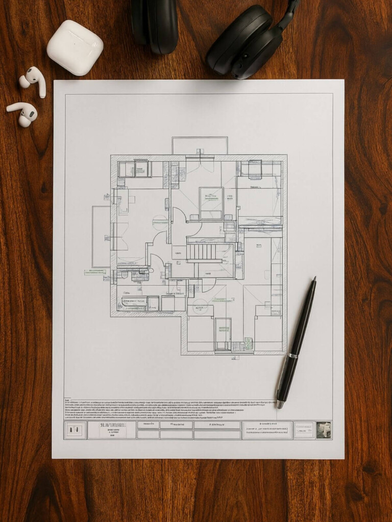 rzut funkcjonalny mieszkania – pakiet projekt pod klucz Golden Room