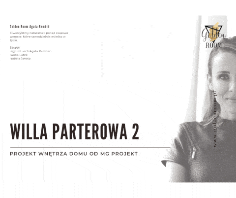 Projekt pod klucz Warszawa – architekt wnętrz Golden Room
