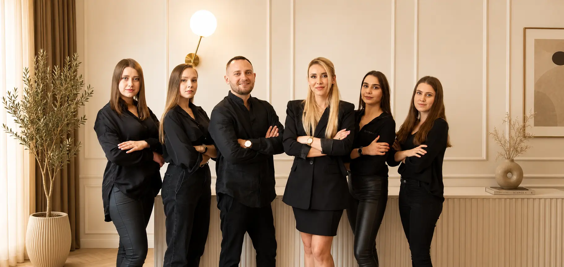 Zespół architektów wnętrz Golden Room – poznaj naszą pracownię Zespół architektów wnętrz Golden Room w pracowni projektowania wnętrz