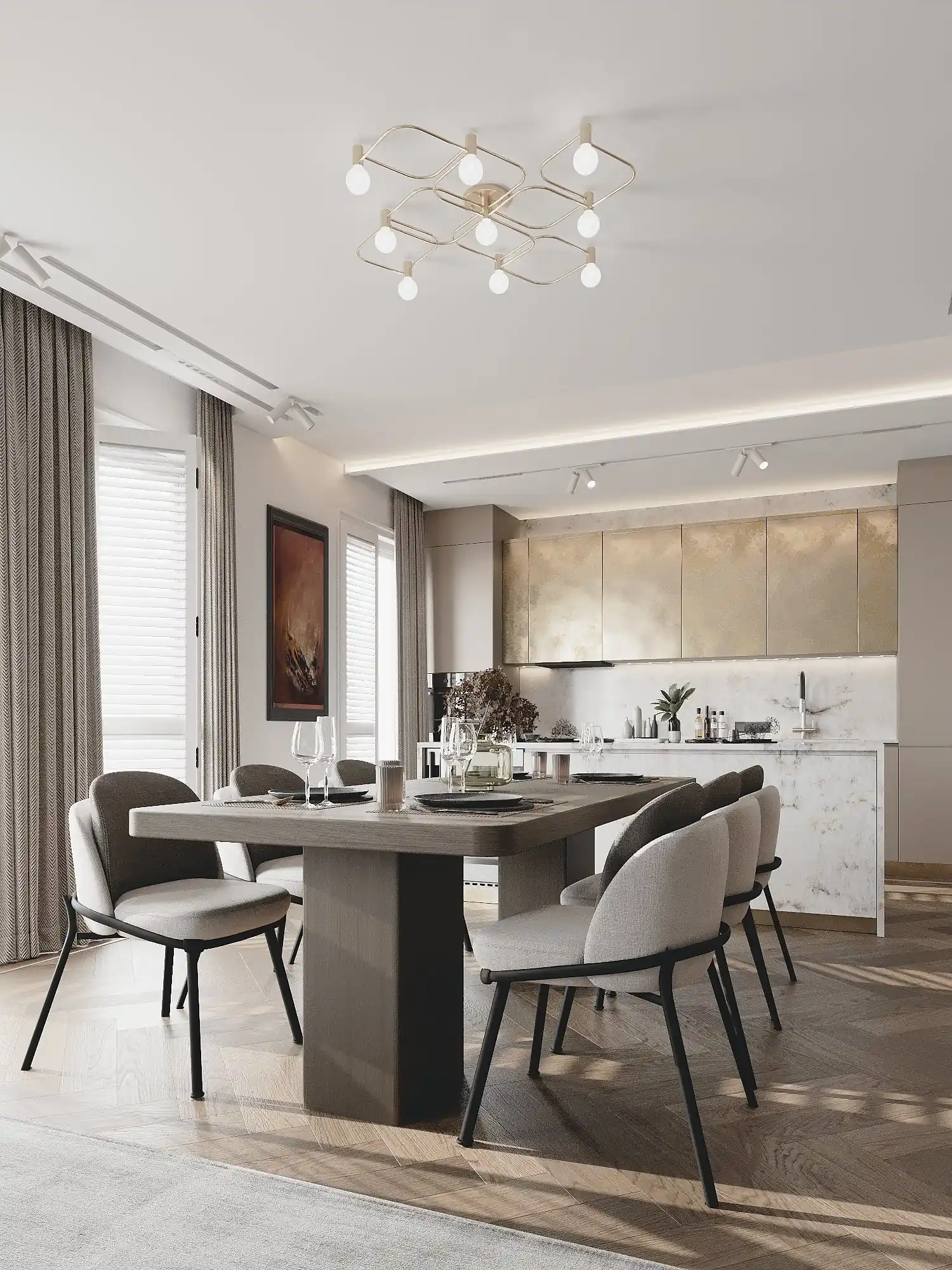 Wycena projektu mieszkania premium - Golden Room Wycena projektu mieszkania premium z uwzględnieniem budżetu i standardu wykończenia Golden Room