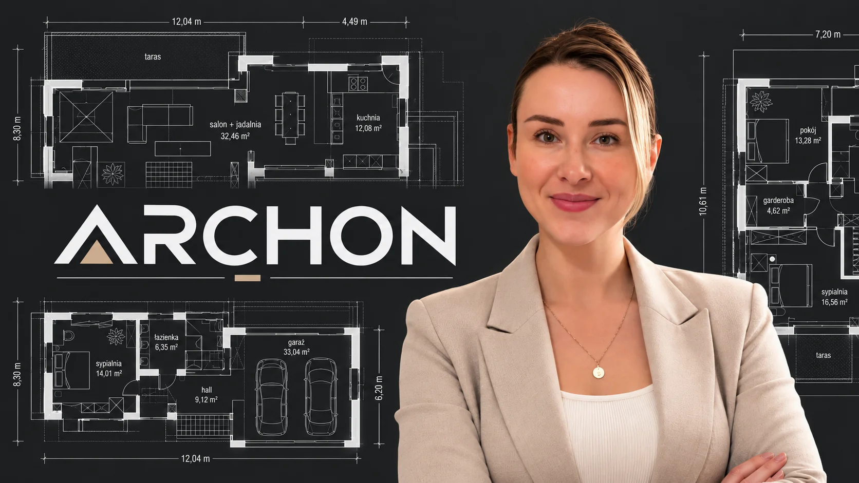 Domy ARCHON – projektowanie wnętrz gotowych projektów domów Projektowanie wnętrz domów ARCHON – analiza gotowych projektów i układów funkcjonalnych