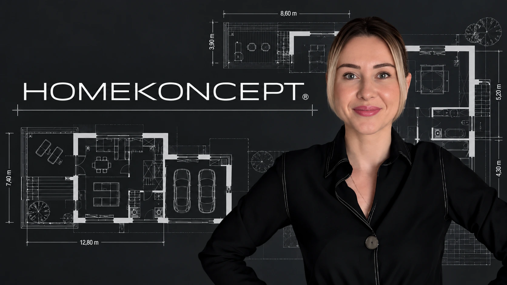 Domy HomeKONCEPT – projektowanie wnętrz gotowych projektów domów Projektowanie wnętrz domów HomeKONCEPT – analiza gotowych projektów i układów wnętrz